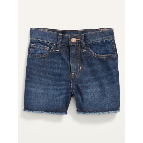 Oldnavy High-Waisted Frayed-Hem Jean Shorts for Girls