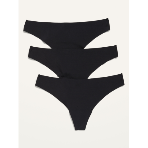 Oldnavy Soft-Knit No-Show Thong Underwear 3-Pack