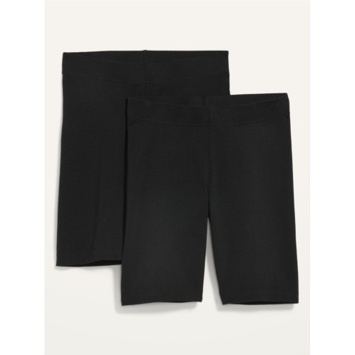 Oldnavy High-Waisted Biker Shorts 2-Pack for Women -- 8-inch inseam Hot Deal