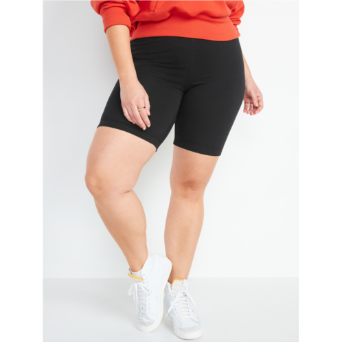 Oldnavy High-Waisted Biker Shorts -- 8-inch inseam Hot Deal