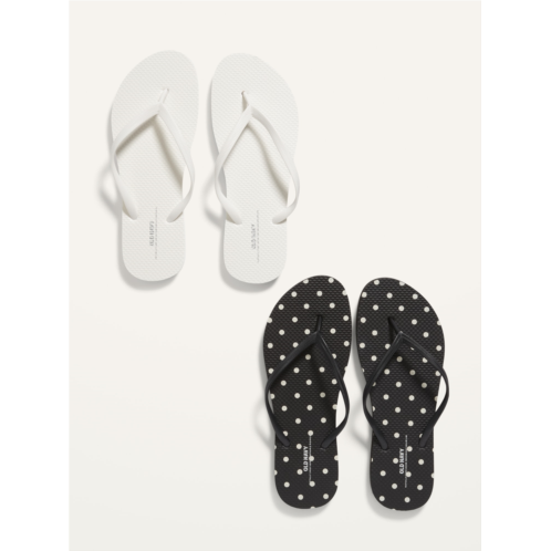 Oldnavy Flip-Flop Sandals 2-Pack (Partially Plant-Based) Hot Deal