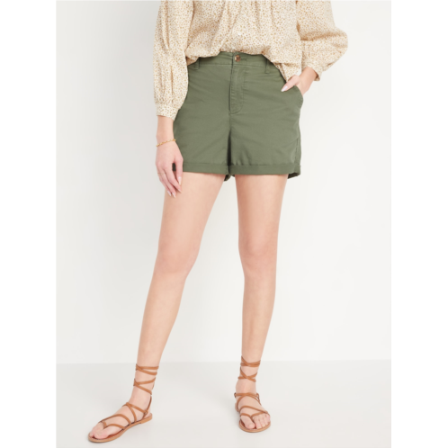 Oldnavy High-Waisted OGC Pull-On Chino Shorts -- 5-inch inseam