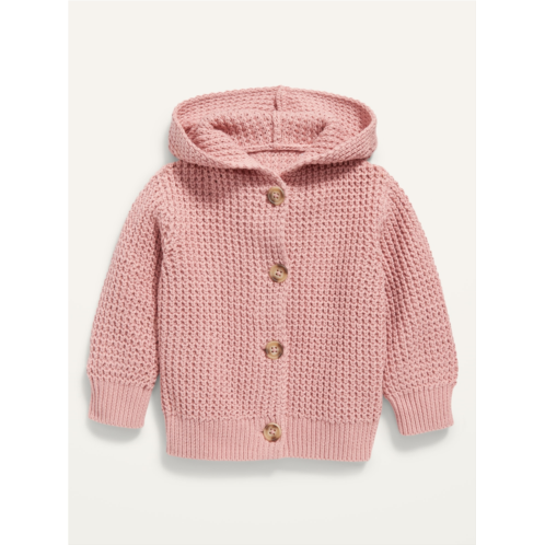 Oldnavy Hooded Button-Front Knit Cardigan for Baby