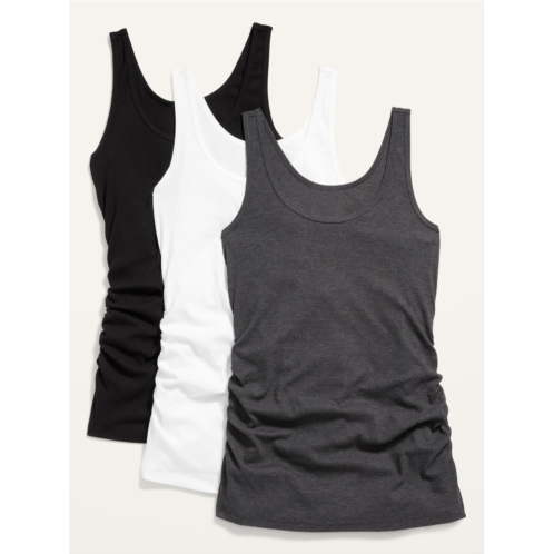 Oldnavy Maternity First Layer Ribbed Tank Top 3-Pack Hot Deal