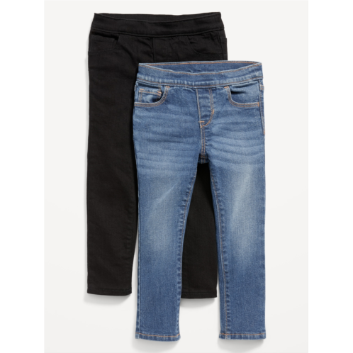 Oldnavy Wow Skinny Pull-On Jeans 2-Pack for Toddler Girls