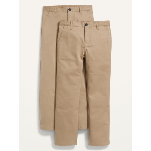 Oldnavy Uniform Straight Leg Pants for Boys 2-Pack