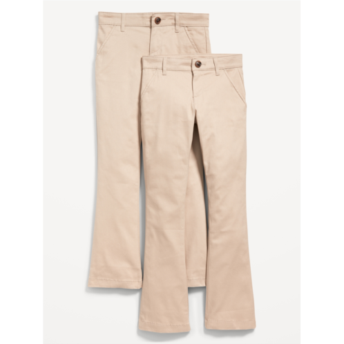 Oldnavy School Uniform Boot-Cut Pants 2-Pack for Girls Hot Deal