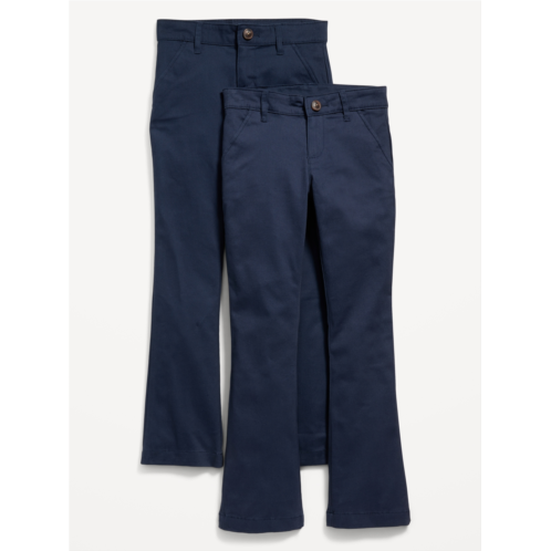 Oldnavy School Uniform Boot-Cut Pants 2-Pack for Girls