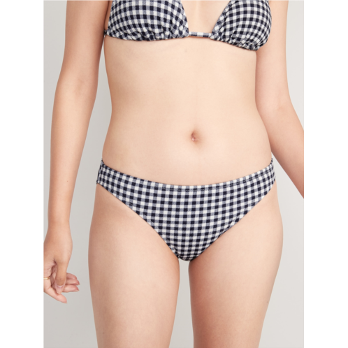 Oldnavy Mid-Rise Pique Classic Bikini Swim Bottoms