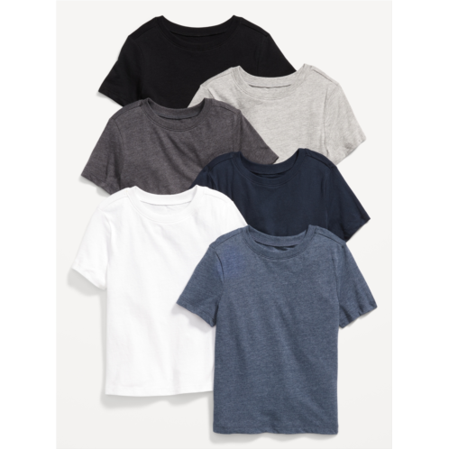 Oldnavy Unisex Crew-Neck T-Shirts 6-Pack for Toddler Hot Deal