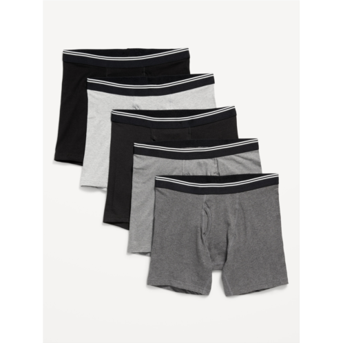 Oldnavy Soft-Washed Built-In Flex Boxer-Briefs Underwear 5-Pack -- 6.25-inch inseam Hot Deal