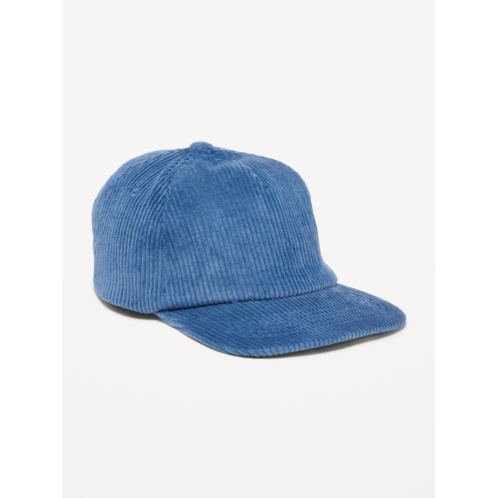 Oldnavy Gender-Neutral Flat-Brim Corduroy Trucker Hat for Kids