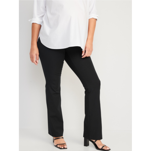 Oldnavy Maternity Side Panel Pixie Flare Pants Hot Deal