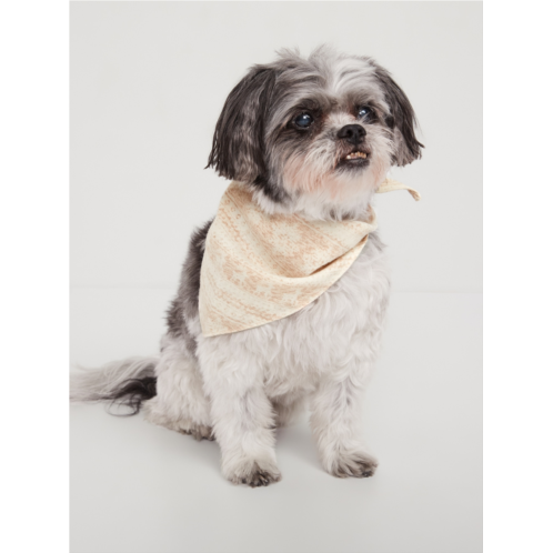 Oldnavy Patterned Flannel Bandana for Pets