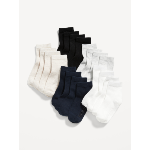 Oldnavy Unisex Crew Socks 10-Pack for Toddler & Baby