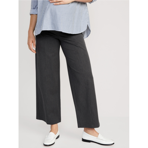 Oldnavy Maternity Full-Panel Pixie Wide-Leg Pants