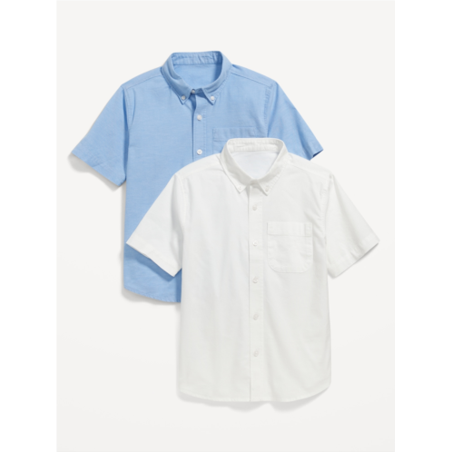 Oldnavy Lightweight Built-In Flex Oxford Uniform Shirt 2-Pack for Boys Hot Deal