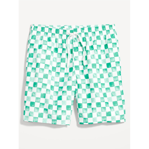 Oldnavy Printed Swim Trunks --7-inch inseam