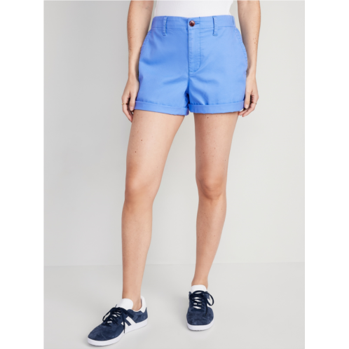 Oldnavy High-Waisted OGC Pull-On Chino Shorts -- 3.5-inch inseam