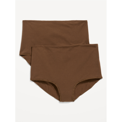 Oldnavy Maternity 2-Pack Rollover-Waist Brief Underwear Hot Deal