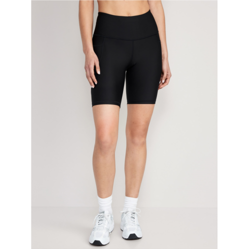 Oldnavy High-Waisted PowerSoft Biker Shorts -- 8-inch inseam