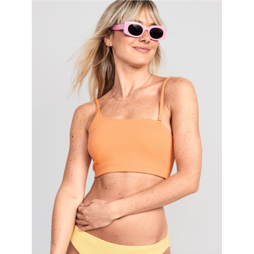 Oldnavy Pucker Convertible Bandeau Bikini Swim Top