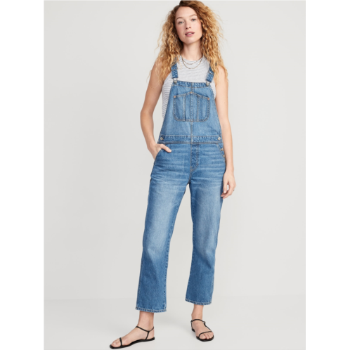 Oldnavy Slouchy Straight Ankle Jean Overalls