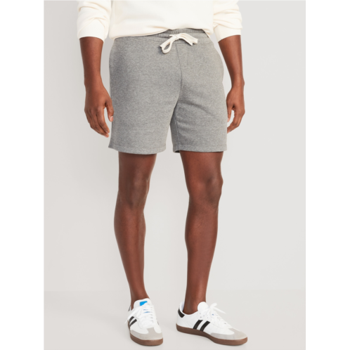 Oldnavy Garment-Washed Fleece Sweat Shorts -- 7-inch inseam