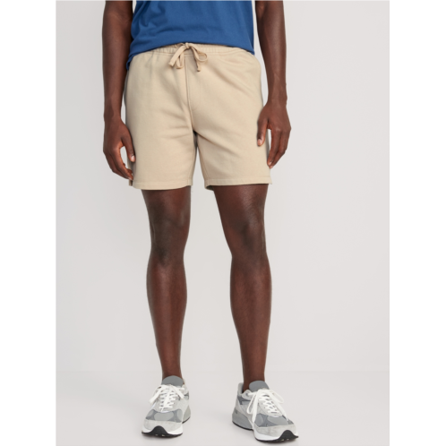 Oldnavy Garment-Washed Fleece Sweat Shorts -- 7-inch inseam Hot Deal