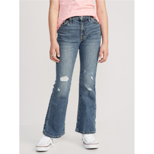 Oldnavy High-Waisted Built-In Tough Flare Jeans for Girls