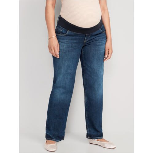 Oldnavy Maternity Front Low-Panel OG Loose Jeans Hot Deal