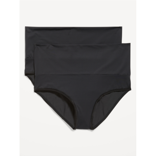 Oldnavy Maternity 2-Pack Rollover Panel No-Show Hipster Underwear Hot Deal
