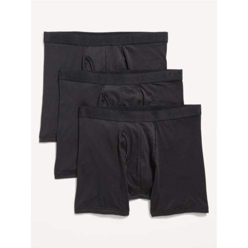 Oldnavy Go-Dry Cool Performance Boxer-Brief Underwear 3-Pack -- 5-inch inseam Hot Deal