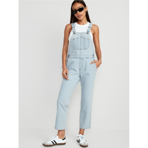 Oldnavy Slouchy Straight Ankle Jean Overalls