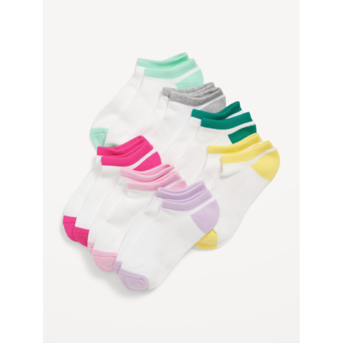 Oldnavy Color-Block Ankle Socks 7-Pack for Girls