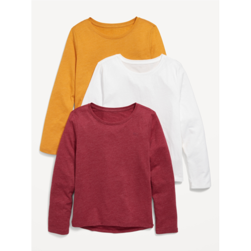 Oldnavy Softest Long-Sleeve T-Shirt Variety 3-Pack for Girls
