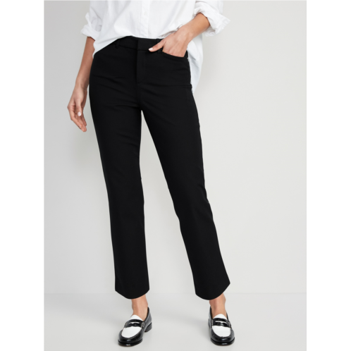 Oldnavy High-Waisted Pixie Straight Ankle Pants Hot Deal