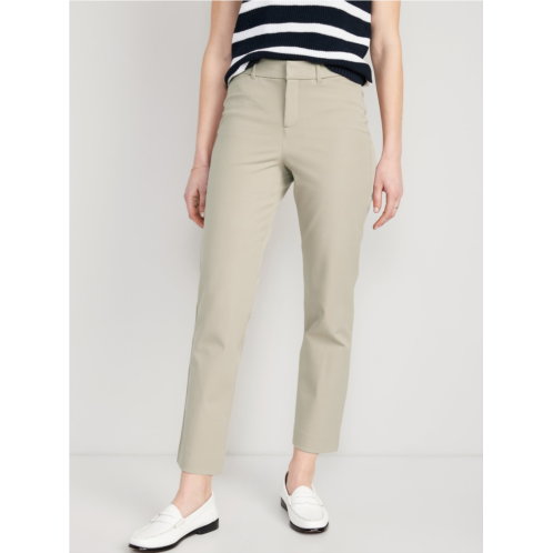 Oldnavy High-Waisted Pixie Straight Ankle Pants