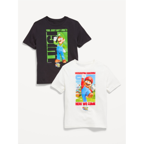 Oldnavy Super Mario Gender-Neutral T-Shirt 2-Pack for Kids