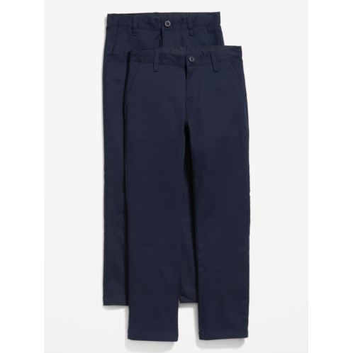 Oldnavy Slim School Uniform Chino Pants 2-Pack for Boys Hot Deal