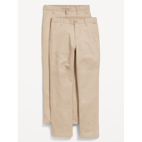 Oldnavy Slim School Uniform Chino Pants 2-Pack for Boys Hot Deal