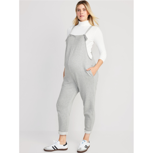 Oldnavy Maternity Knotted-Strap Fleece Overalls Hot Deal