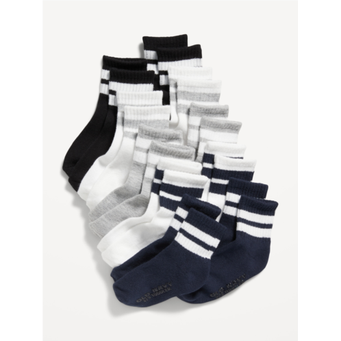 Oldnavy Unisex Crew Socks 10-Pack for Toddler & Baby Hot Deal