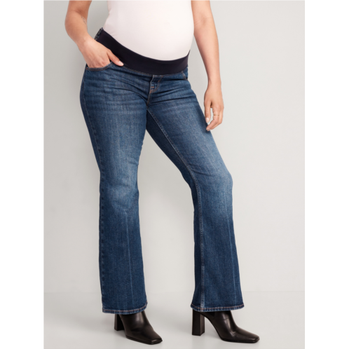 Oldnavy Maternity Front Low-Panel Flare Jeans