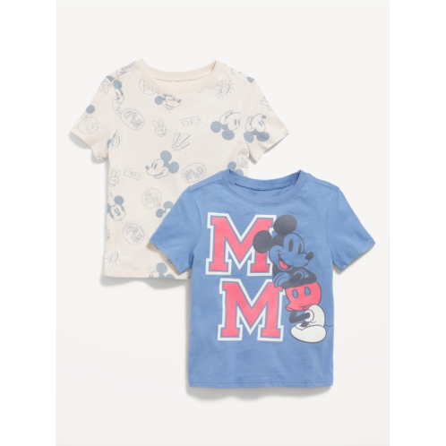 Oldnavy 2-Pack Disneyⓒ Mickey Mouse Unisex Graphic T-Shirt for Toddler