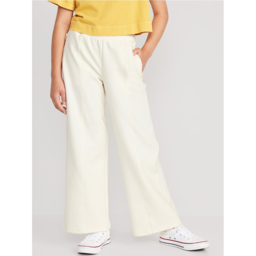 Oldnavy High-Waisted Dynamic Fleece Zip-Pocket Wide-Leg Sweatpants for Girls