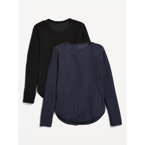 Oldnavy Cloud 94 Soft Go-Dry Long-Sleeve T-Shirt 2-Pack for Girls