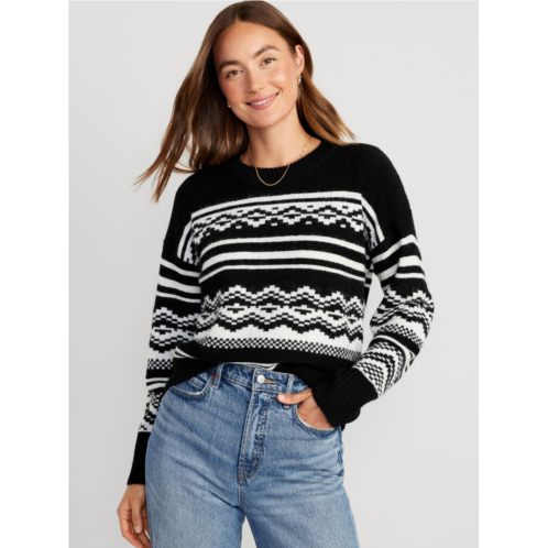 Oldnavy Cozy Fair Isle Sweater