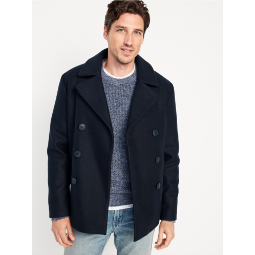 Oldnavy Soft-Brushed Double-Breasted Peacoat