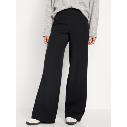 Oldnavy High-Waisted Pull-On Pixie Wide-Leg Pants